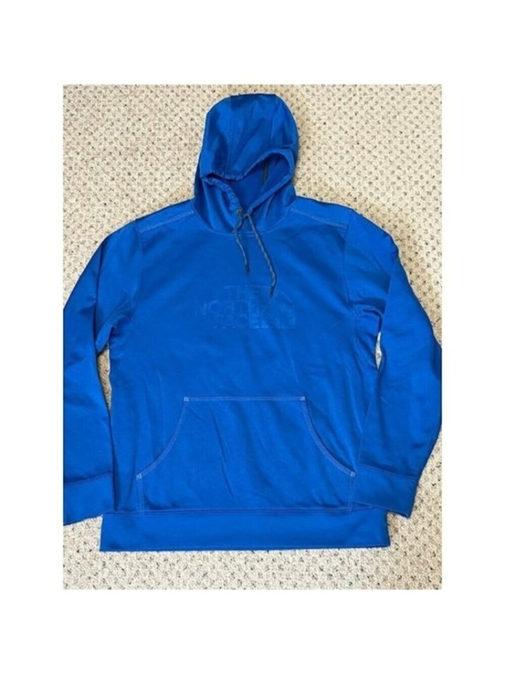 The North Face men's medium blue fleece lined sweatshirt